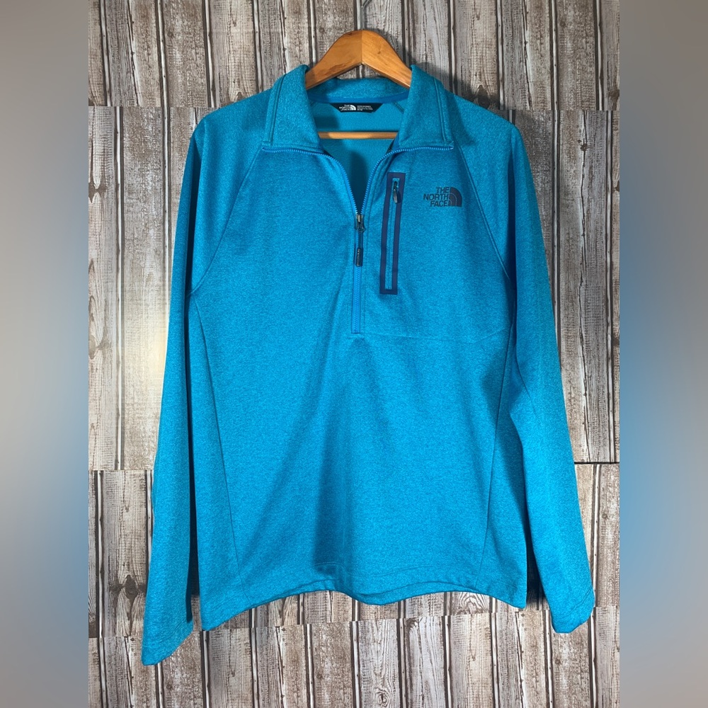The North Face Canyonlands 1/2 Zip Pullover Jacket Size Medium Blue